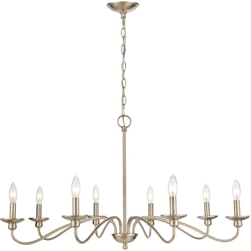 Delvona 8 Light 37.5 inch Modern Gold Chandelier Ceiling Light